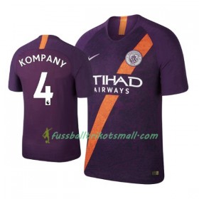 Fußballtrikots Manchester City Kompany 4 2018-2019 Kurzarm Ausweichtrikot kaufen